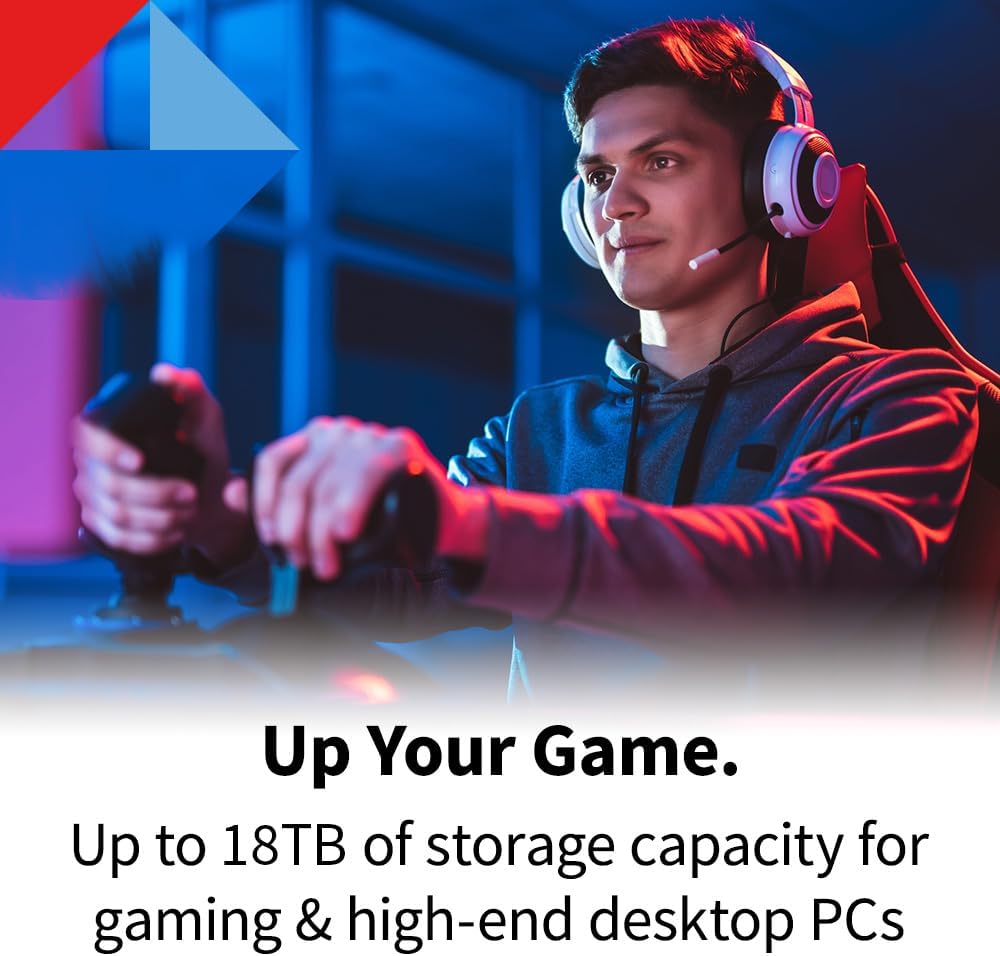 Toshiba X300 14TB Performance & Gaming 3.5-Inch Internal Hard Drive - CMR SATA 6 Gb/s 7200 RPM 512 MB Cache - HDWR51EXZSTA