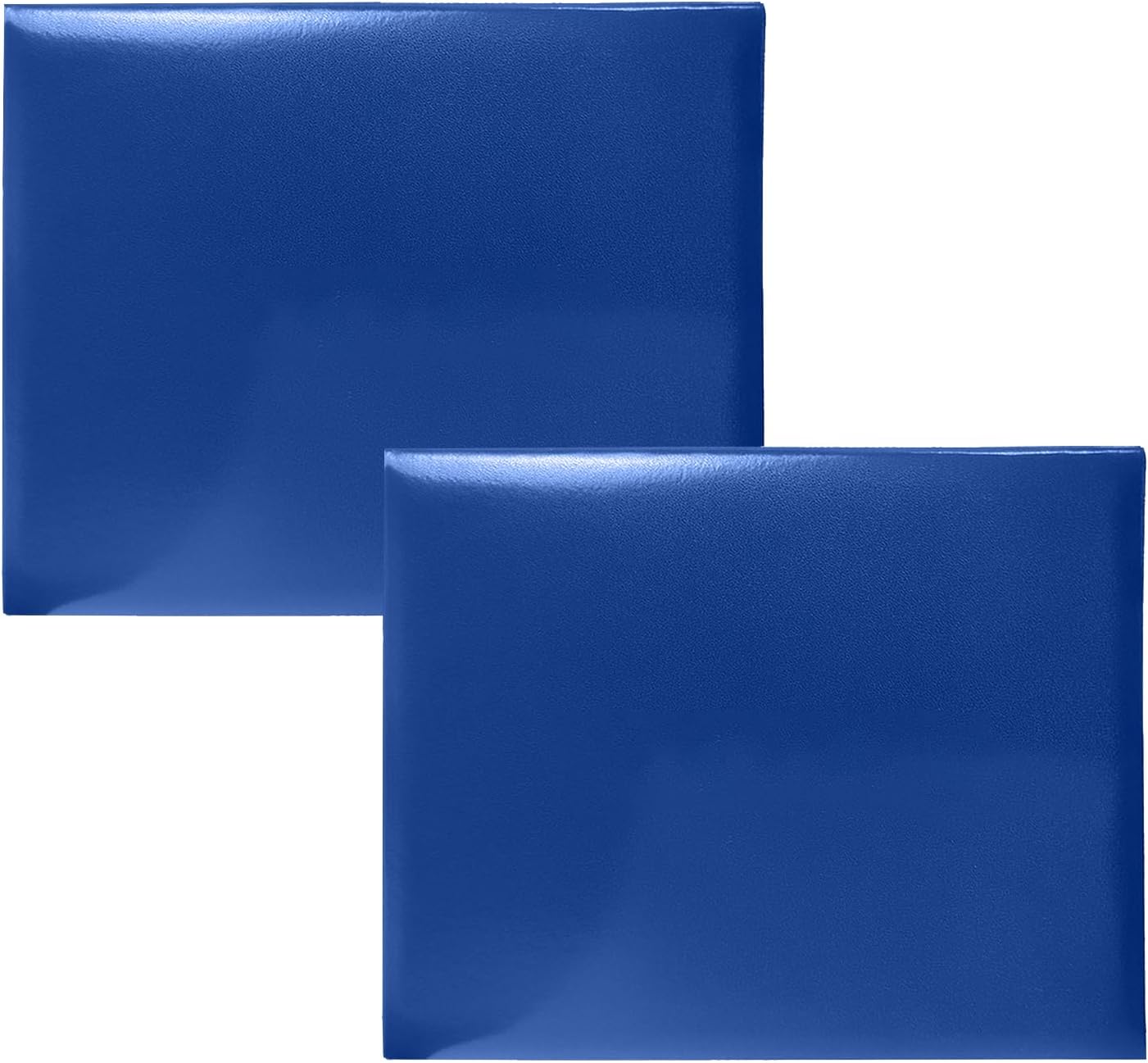 Certificate Holders 8.5"x11" Graduation Diploma Cover Document Leather Folders,Royal Blue-2 Pack