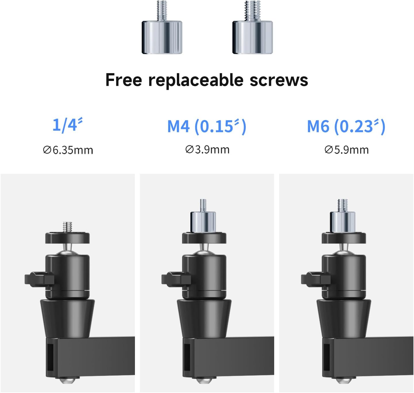 suptek Universal Foldable Projector Wall Mount - Adjustable Bracket for Projectors, Compatible with 1/4", M4 & M6 Screws, Heavy-Duty & Space-Saving Design, Black, MA1330YT