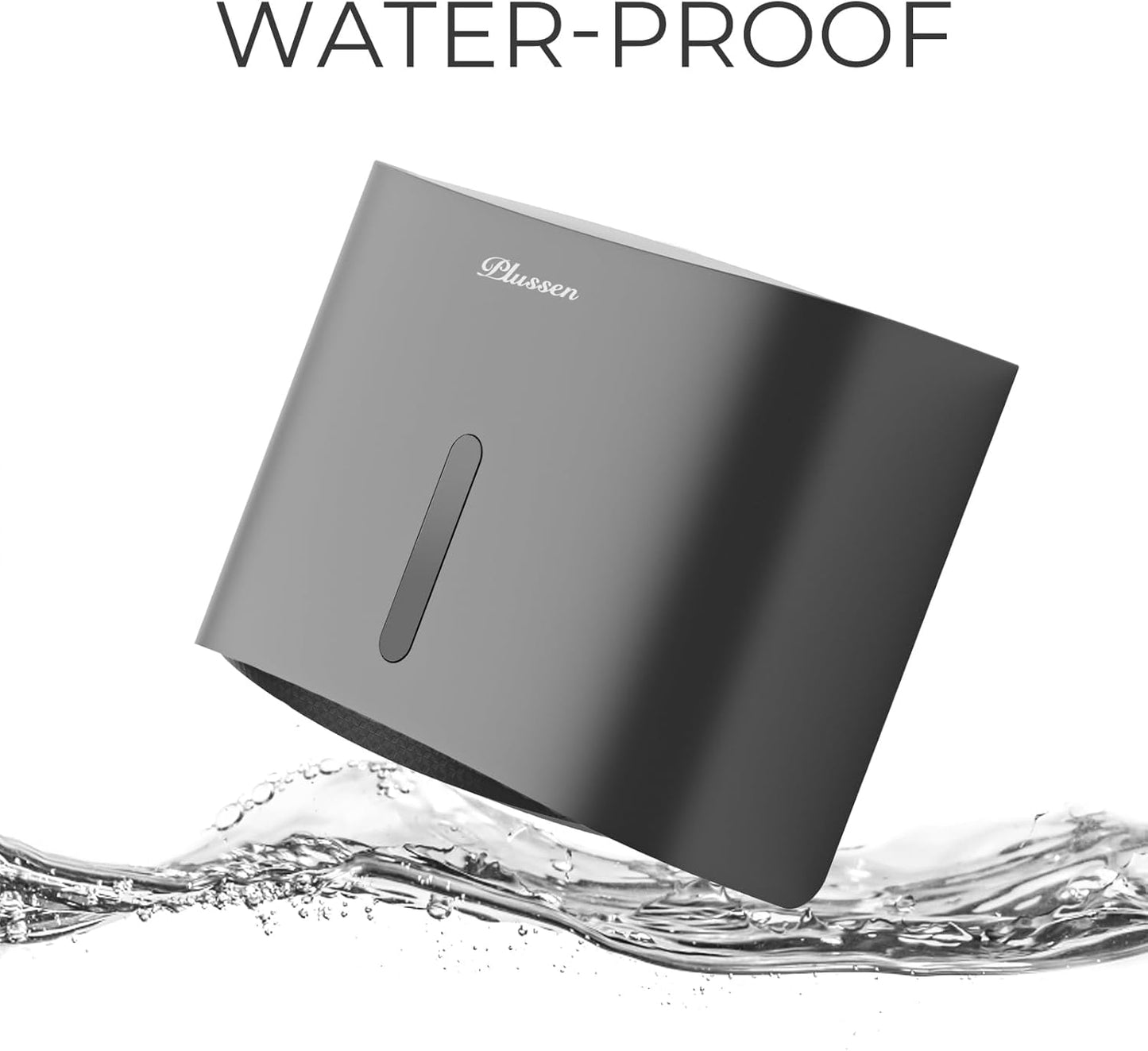 Paper Towel Dispenser Wall Mount, Adhesive No Drilling Multifold Trifold Cfold Commercial Hand Towel Dispenser,Silver-PN6015