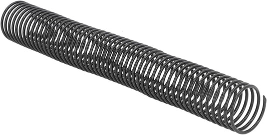 18 Pcs Plastic Spiral Binding Coil, 4:1 Pitch, 38mm Diameter, Reusable, Up to 310 Sheets High Capacity Binding Coil, for A4 Paper, Documents, Business
