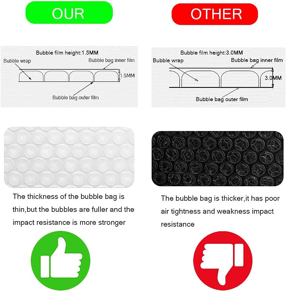 packbabol Kraft Bubble Mailers 4x8 Inch 100 Pcs,Small Self-Sealing Mail Shipping Bags,Yellow Padded Envelopes #000