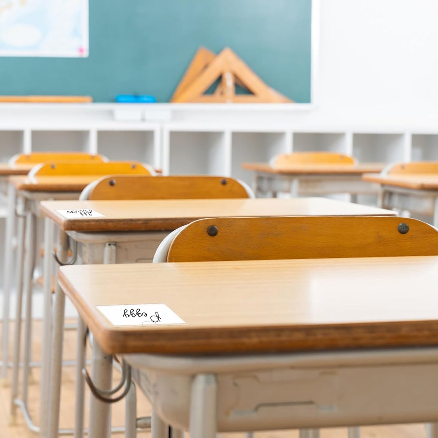 52 Pack Clear Adhesive 3.5" x 2" Index Card Pockets With Top Open, Plastic Card Sleeves Index Card Holder for Organizing Storage Bins, Library Cards, Notes, Drawer