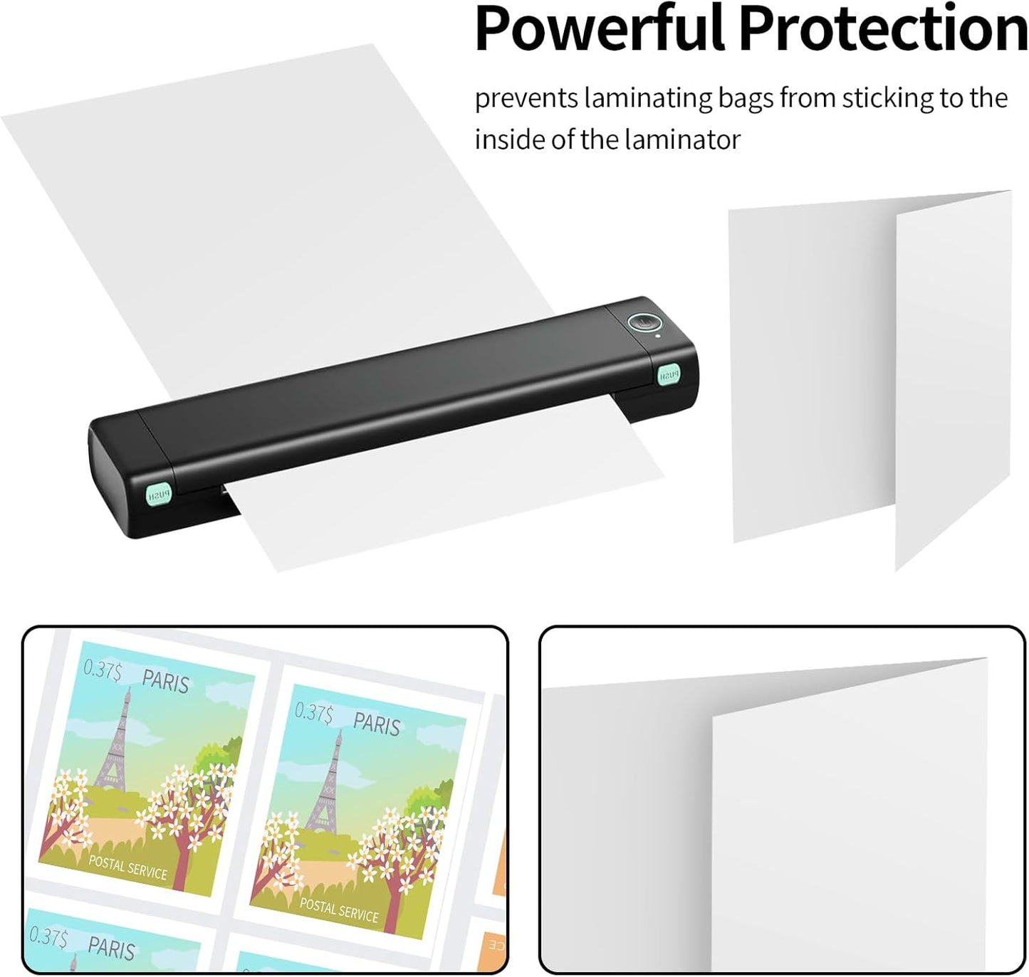 Laminator Carrier Sleeve Lamination Carrier Thermal Laminating Carriers Sheets Thermal Carrier Sheet for Laminator with All Brand Laminating Pouch (5, Letter Size)