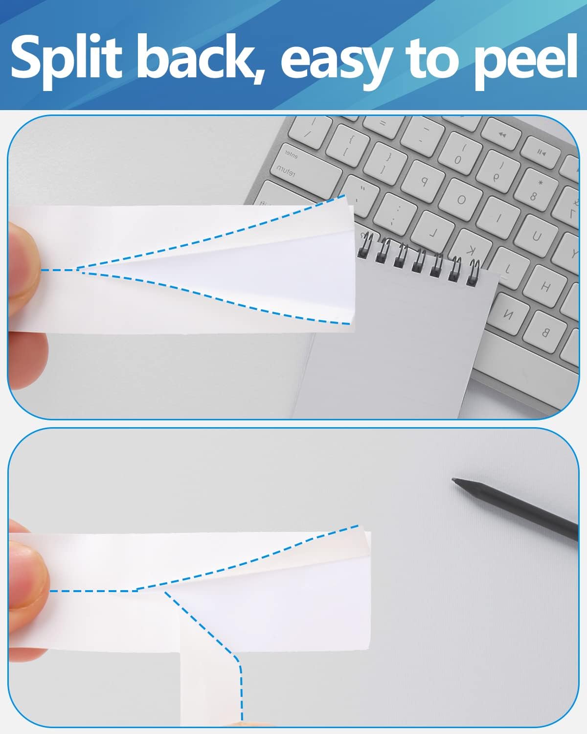 Weemay Compatible 3 Pack TZe-261 Replacement for Brother P-Touch Label Tape 36mm 1.4 Inch Laminated White TZe TZ Tape TZ-261 TZ261 TZe261 for Ptouch PT 3600 530 Printer, 1.4" x 26.2'