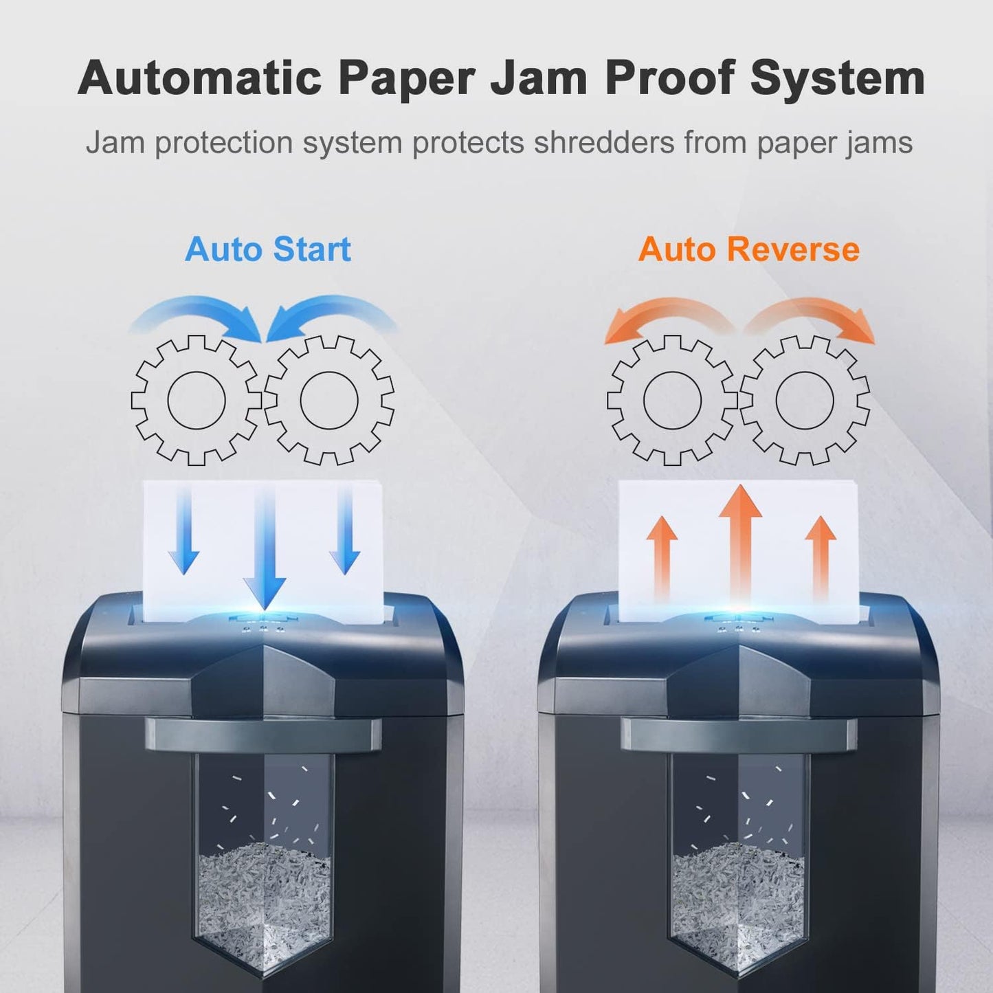 Bonsaii 16-Sheet Microcut Paper Shredder, 60-Minute Home Office Heavy Duty Shredder for CD/Credit Card, P-4 Level with 6-Gal Pullout Bin (C149-D)