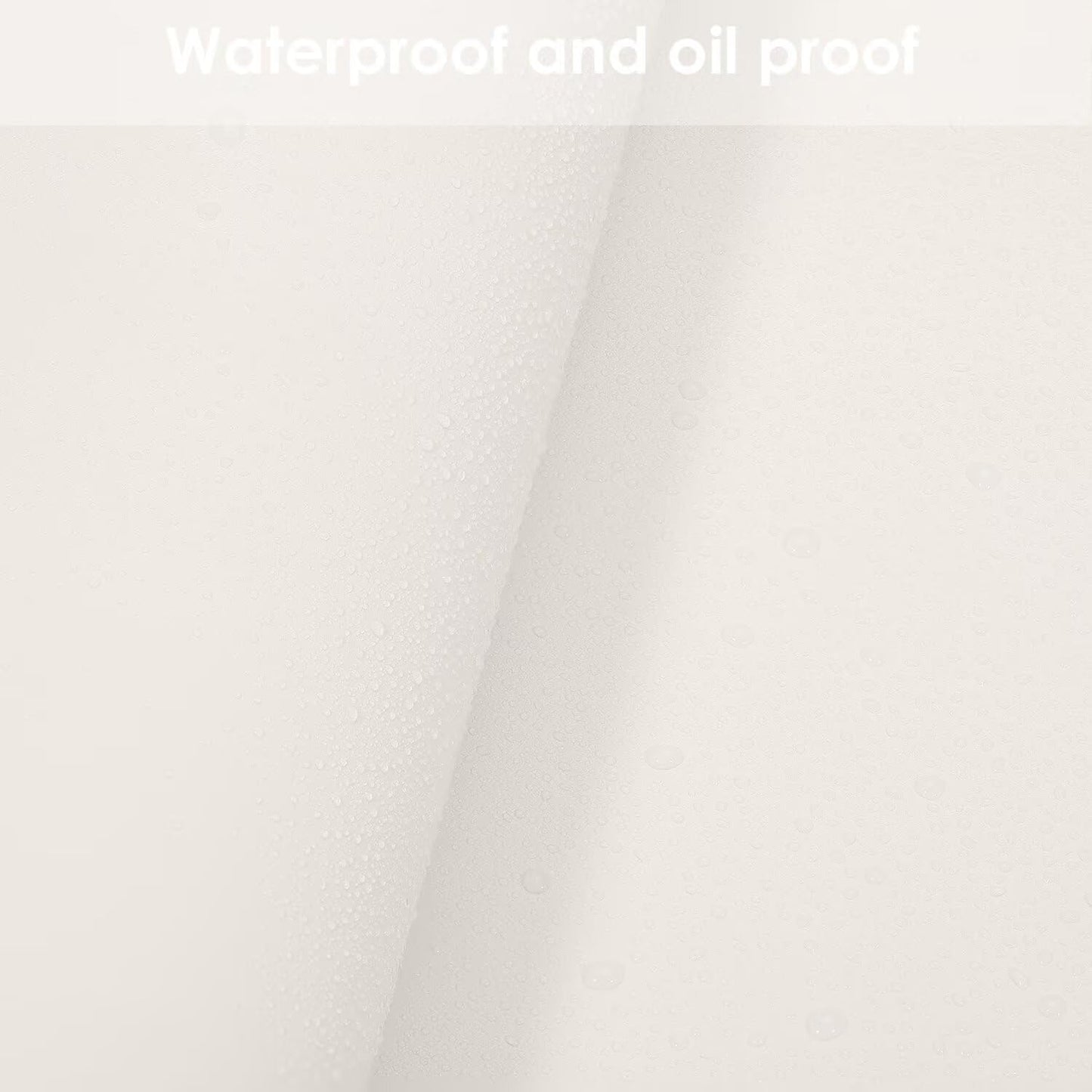 Leather Table Cover,1.8mm Thick,36x54 Inch Table Protector,Table Protector for Dining Room Table,Table Protectors for Rectangle Tables.(White+White,36x54)