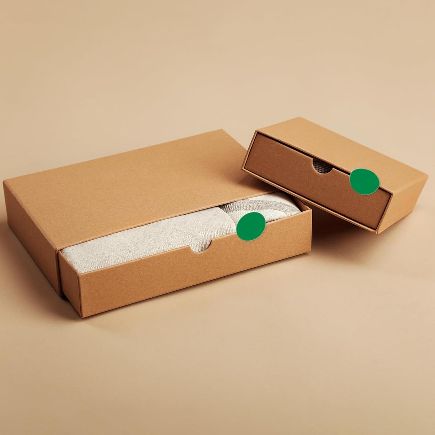 Green Dot Stickers 2 Inches Round Sticker, Circle Colored Labels Color Coding Labels for Office Classroom Toddlers Activity 80 Pieces