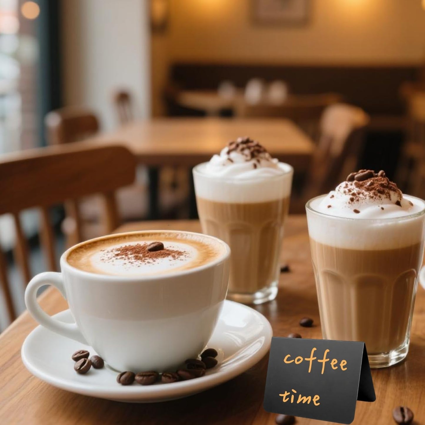 20 Pack Mini Chalkboard Signs Food Labels for Party Buffet, Reusable Small Chalk Boards for Birthday Bakery Wedding Table Signs Food Tags Place Cards with 12 Markers, 32 Blackboard Stickers