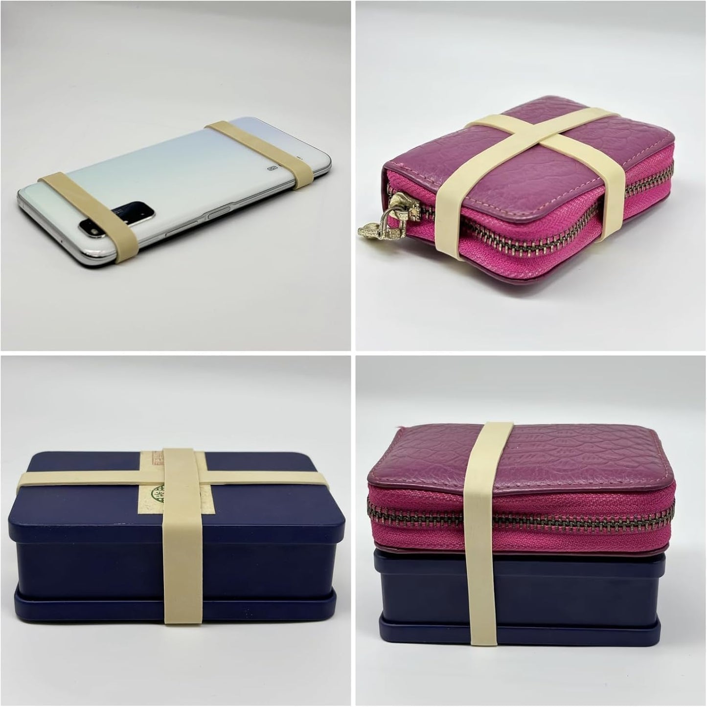 3-1/2" x 1/2'' - Size #84 - Rubber Band Depot - Wide Bands - Everyday Rubber Bands, Business Bands - Approximately 40 Per Bag - 1/4 Pound Bag