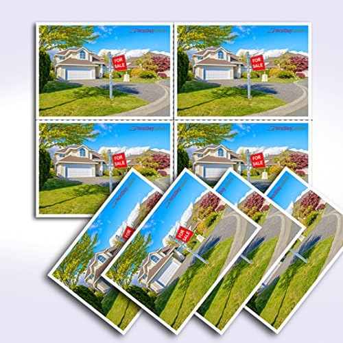 NextDayLabels - 8-1/2 x 11 Laser and Inkjet Printer Postcards 4 up Per Page, (4-1/4" x 5-1/2" After Perf) EXTRA HEAVY 250 Sheets / 1000 Cards