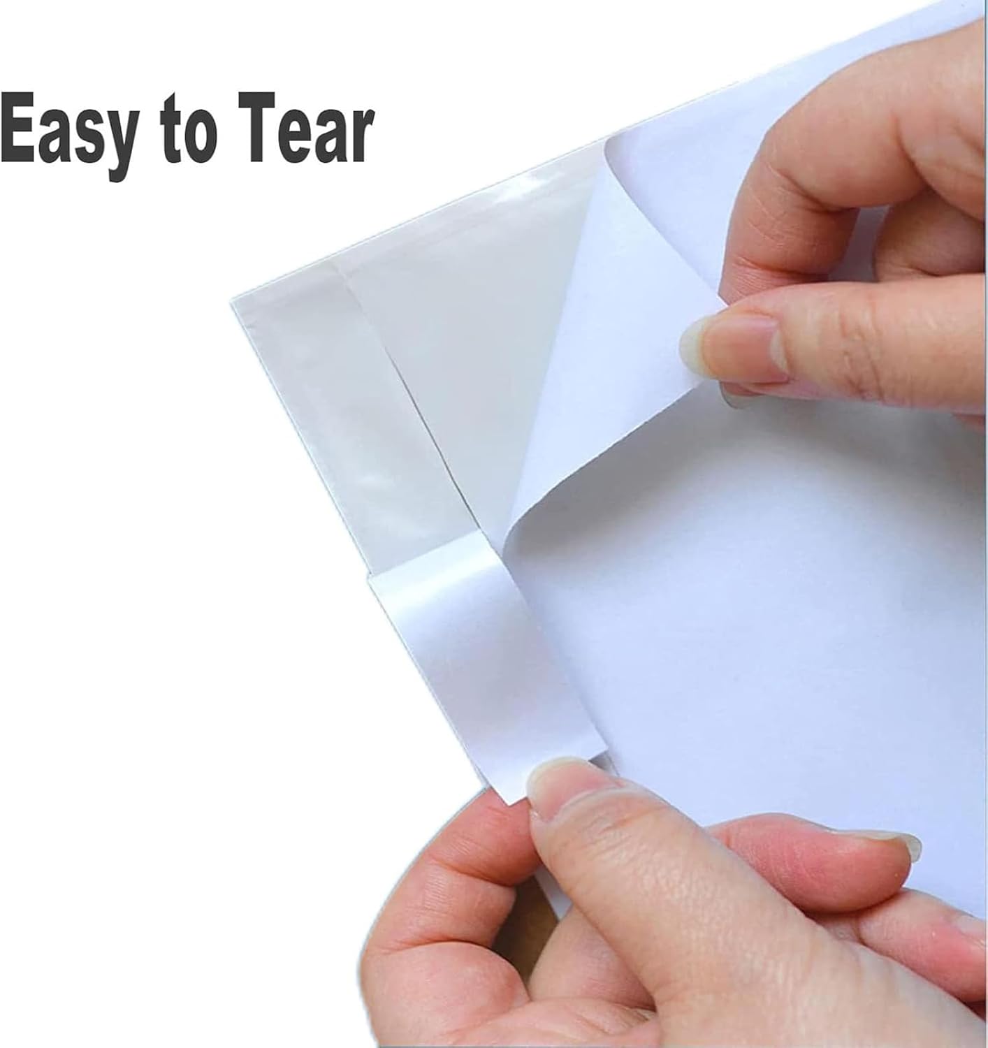 7.5x5.5 Packing List Mailing Envelopes Shipping Envelopes Packing List Clear Adhesive Shipping label sleeves Shipping Supplies for Small Businesses(2000 Pcs)