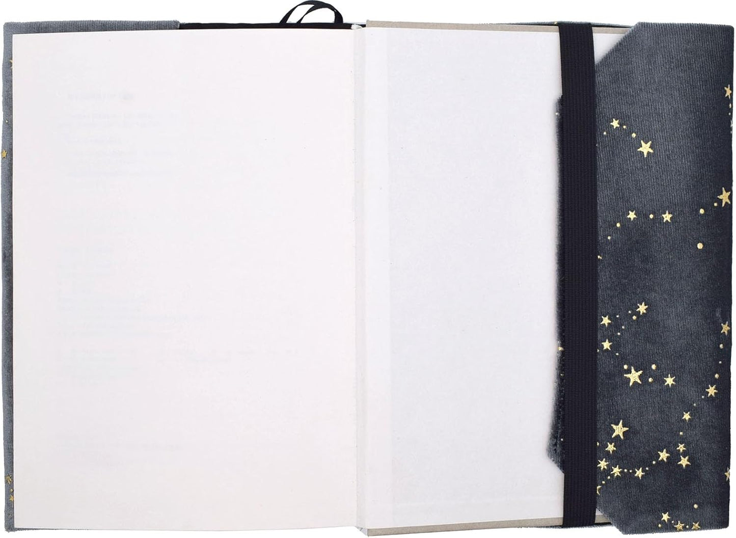 BLBMH Book Covers for Paperbacks Fit for 5.5x8.5 inch Adjustable Book Jacket for Women Book Lovers Gifts Soft Cloth Protector for Bible Novels Notebook Journal - Stars Grey 8.5in