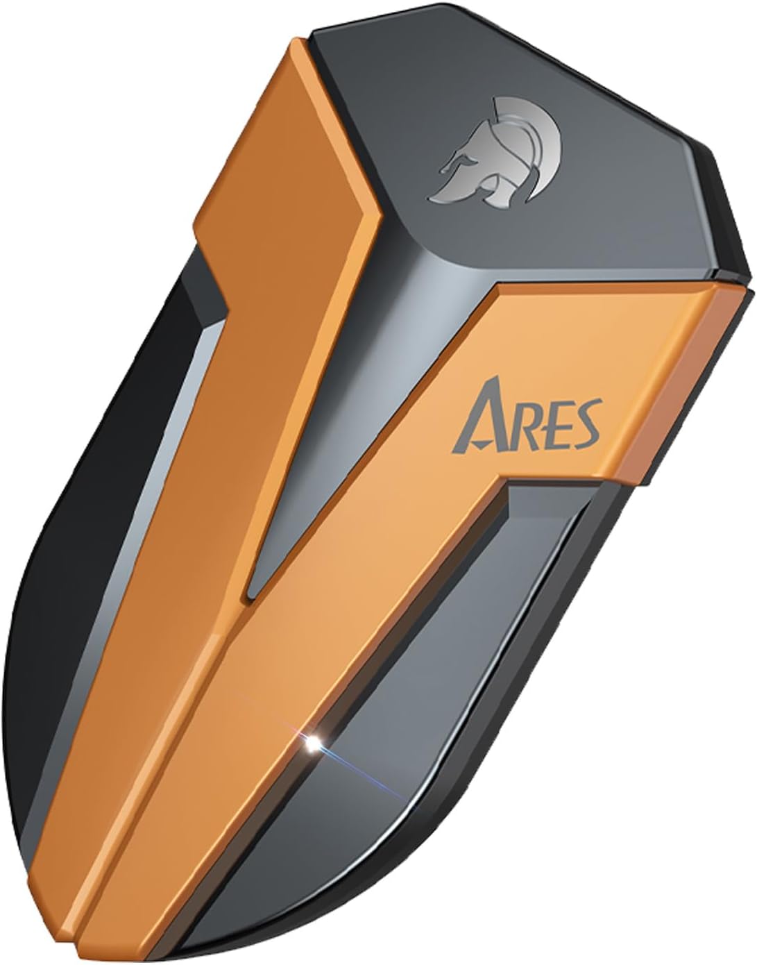 DATO 1TB External SSD, ARES Amber Shield Portable SSD w/LED, Up to 1600/1500 MB/s, OTG-Supported, Waterproof USB 3.2 Gen 2x2 Type C Rugged External Solid State Drive