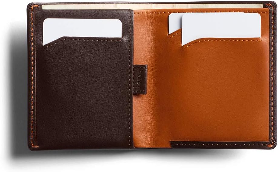 Bellroy Note Wallet (Slim Leather Bifold Design, RFID Blocking, Holds 4-11 Cards, Coin Pouch, Flat Note Section)