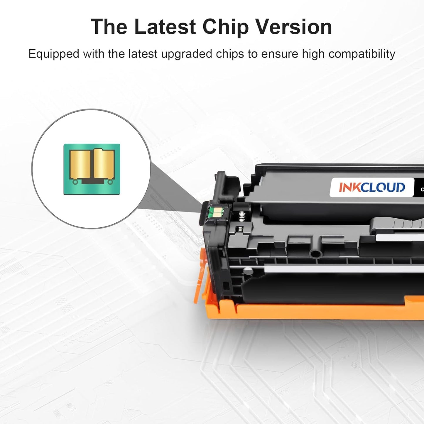 128A Toner Cartridges High Yield Compatible Replacement for HP 128A CE320A CE321A CE322A CE323A for HP Pro CM1415fn CM1415fnw CP1525n CP1525nw Printer (Black Cyan Yellow Magenta, 4-Pack)