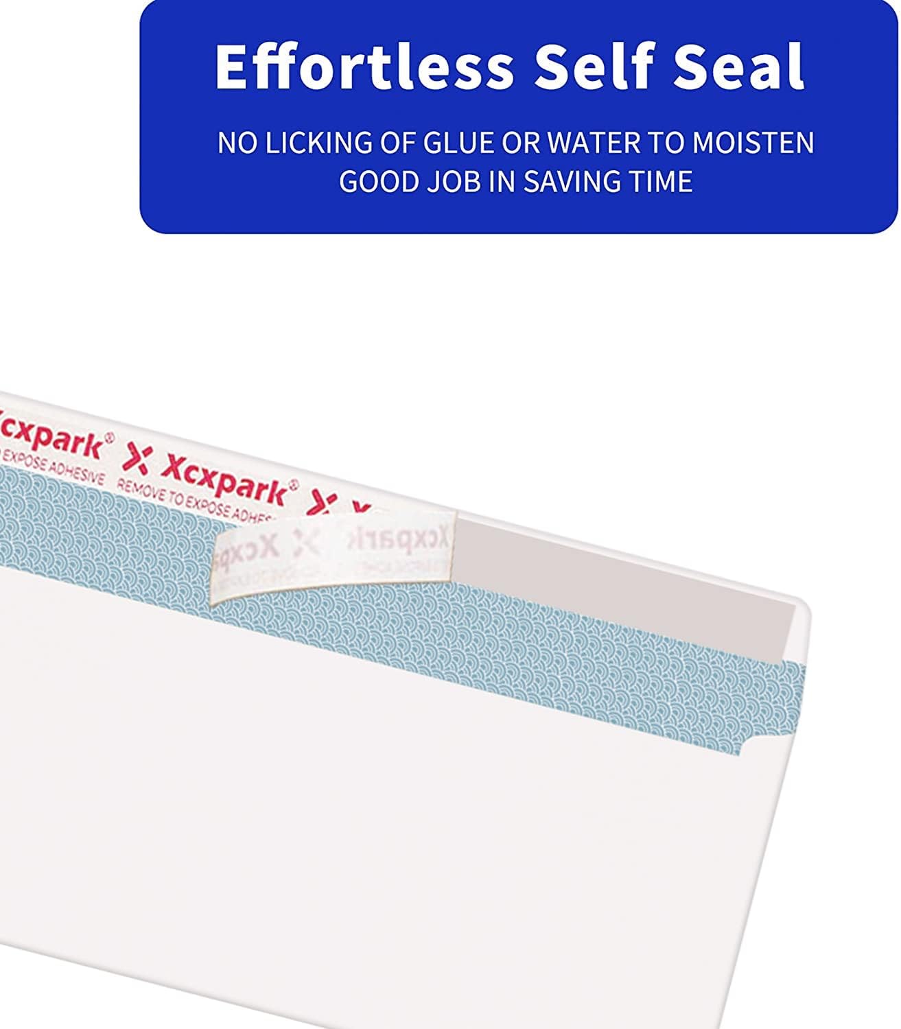 120 PCS #10 Double Window White Security Envelopes for QuickBooks Invoices, Most Statements And Documents Self Seal Kraft 4-1/8 x 9-1/2 inches Invisible Envelopes Super Strong Quick Seal