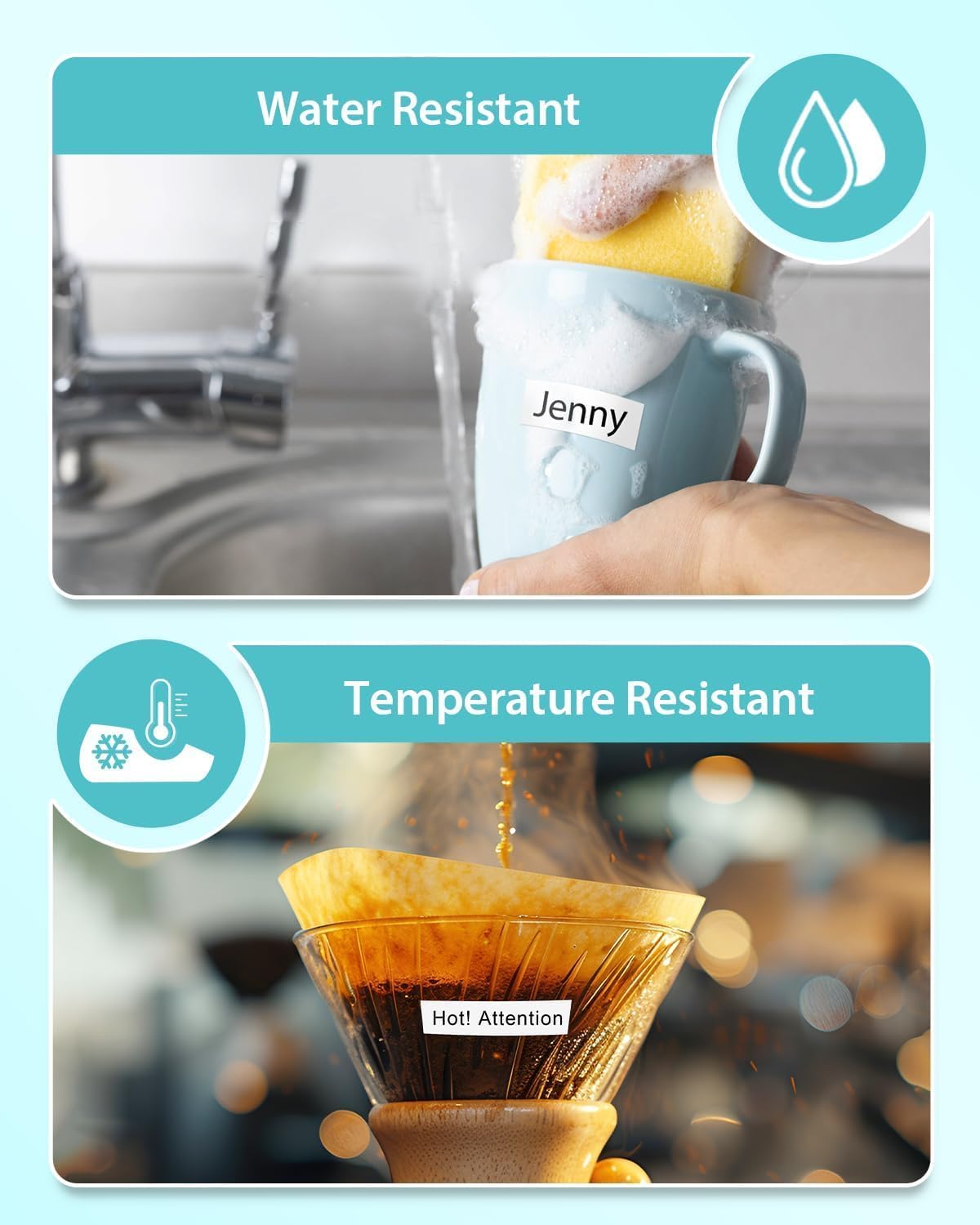 Unismar 5-Pack TZ Tape 12mm 0.47 Laminated White Compatible for Brother P Touch Label Maker Tape TZe-231 TZe231 TZe-2312pk 1/2" Refills for Ptouch PT-D220 D210 D610BT D200 1280, Black on White