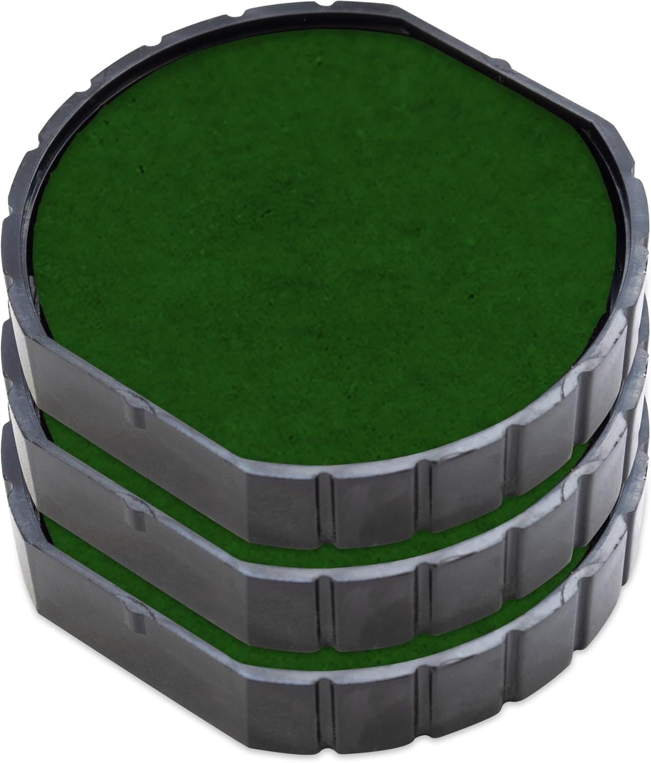 COLOP E/R30 Non-Toxic, Water Based Premium Replacement Pad for Printer R30 Stamp - Pack of 3 - Green