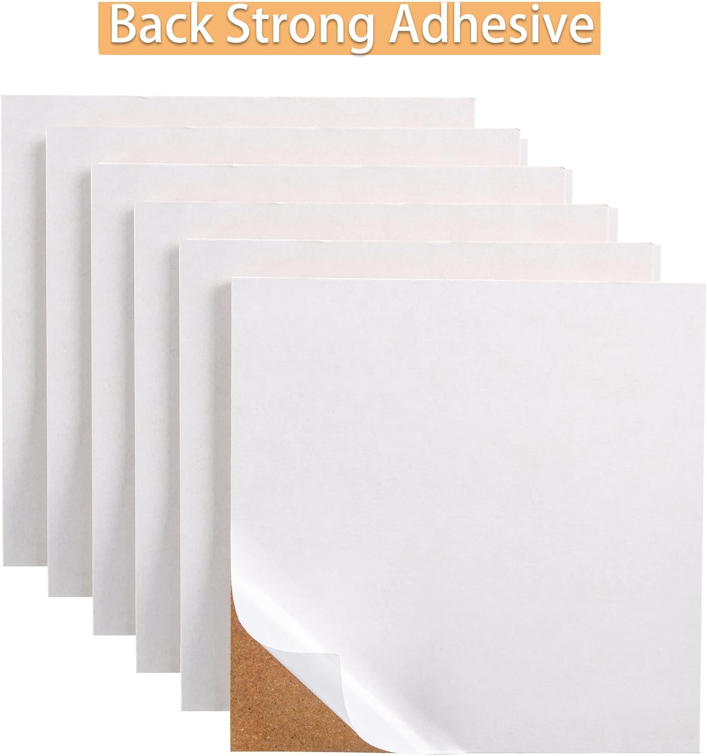 SUNGIFT Cork Board 12"x12" - 1/2" Thick Square Bulletin Boards 12 Pack Cork Tiles with 100 PCS Push Pins Mini Wall Self-Adhesive Corkboards Tiles for Wall