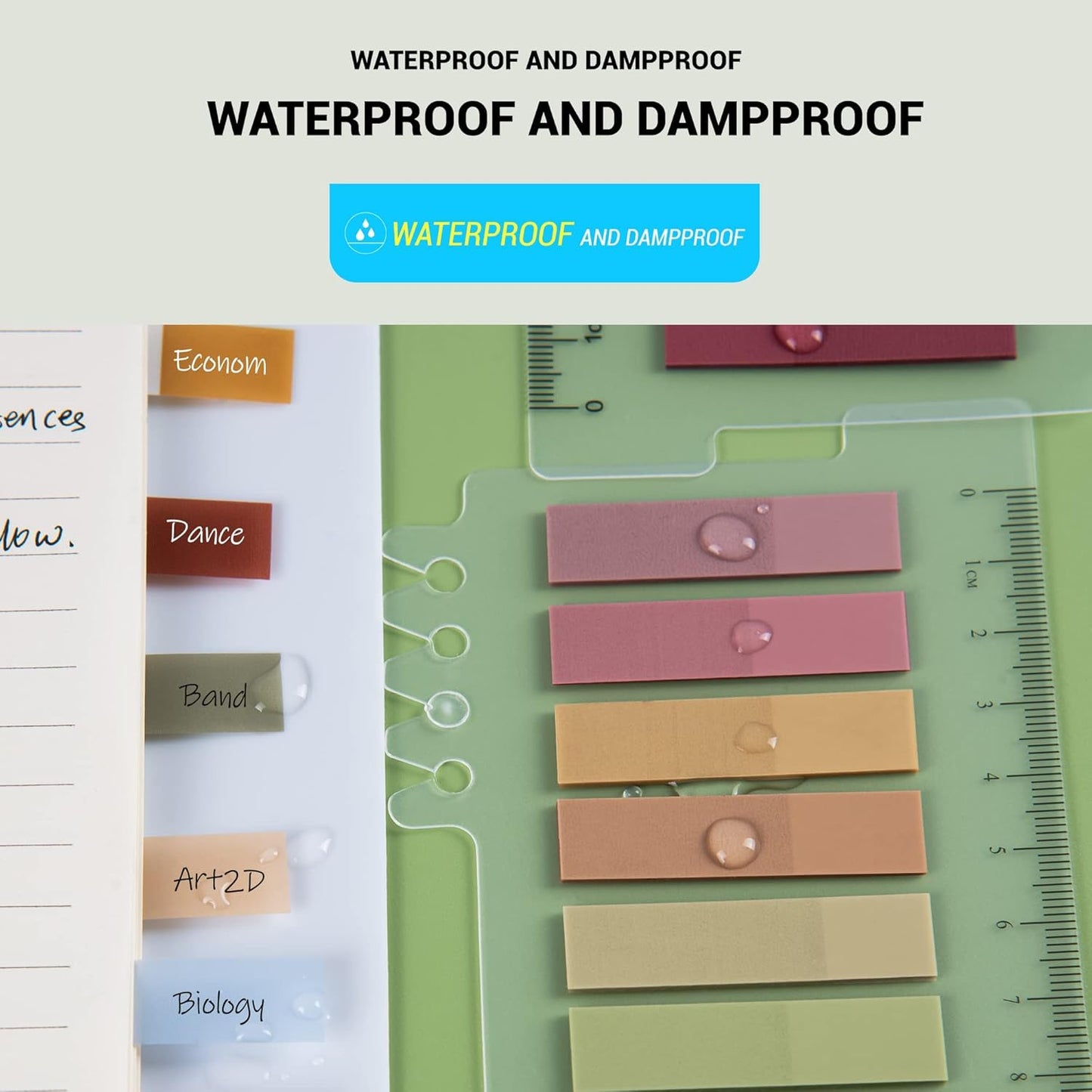 Golcellia Sticky Tabs,Sticky Note Tabs,Book Tabs,Index Tabs, Page Tabs, Page Markers,60 Colors, 7 Designs,Annotation Tabs,Book Annotation Supplies