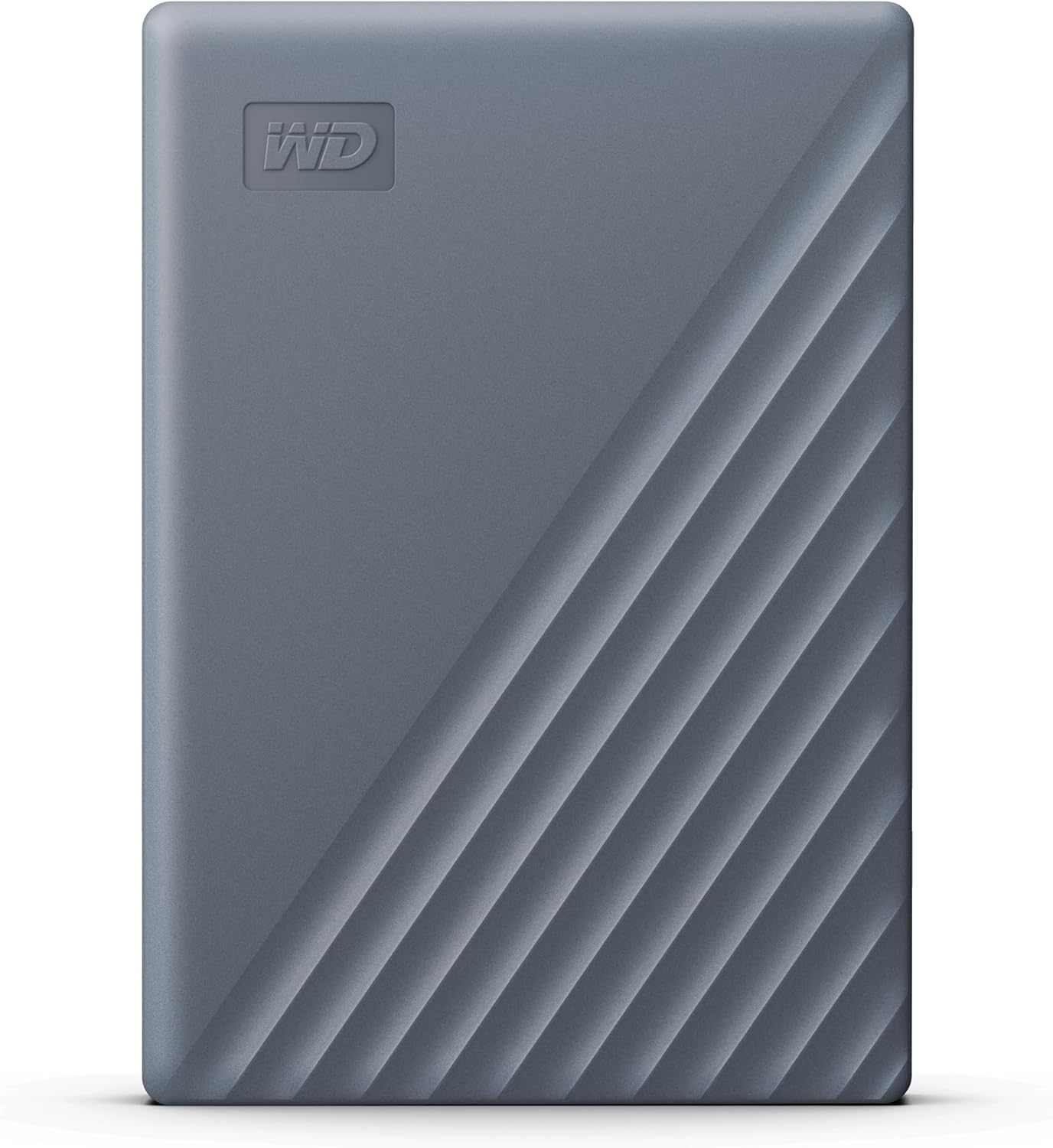 WD 5TB My Passport Portable Hard Drive, Works with USB-C and USB-A, Windows PC, Mac, Chromebook, Gaming Consoles, and Mobile Devices, Backup Software and Password Protection - WDBRMD0050BGY-WESN