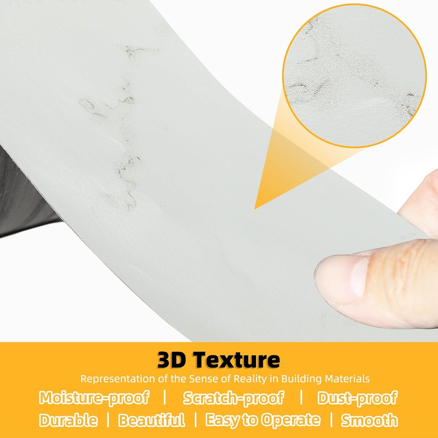 GSCIT Club Wood Grain Repair Tape, 2.3 inch X 15ft Self Adhesive Marble Grain Repair Patch for Tables, Chairs, Baseboards, Doors, Windows, Floors, Handicraft DIY.