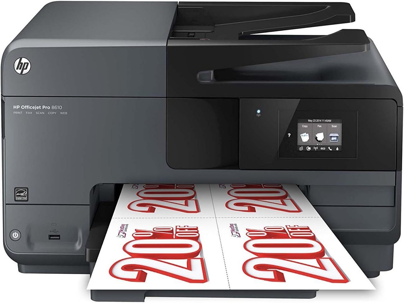 NextDayLabels - 8-1/2" x 11" Laser/Inkjet Postcards 4 Per Page, (4-1/4" x 5-1/2" Each Card | White, 1000 Cards)