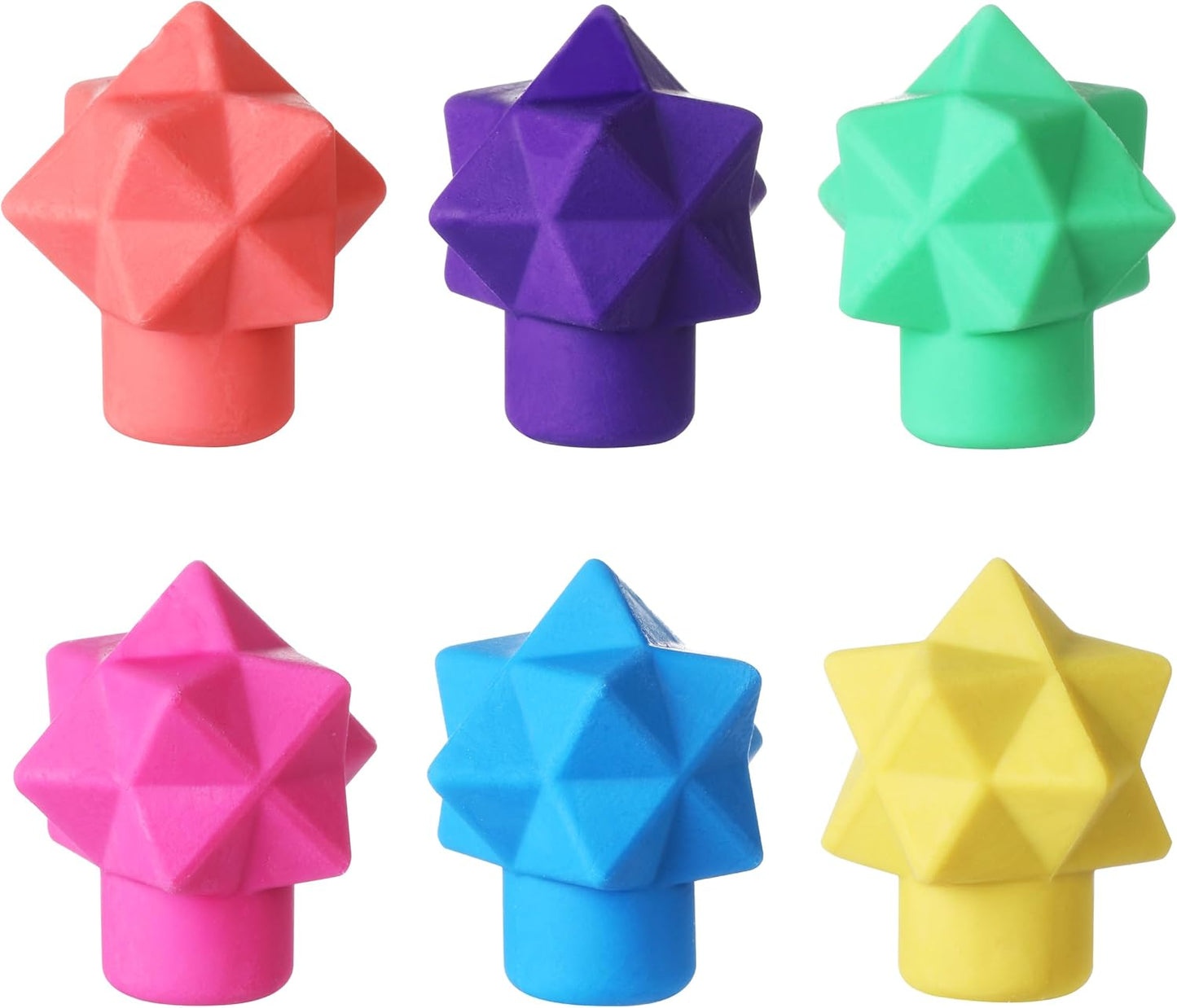 Mr. Pen- Pencil Erasers Toppers, 48 Pack, Vibrant Colors, Erasers for Pencil, Pencil Top Erasers, Back to School Supplies