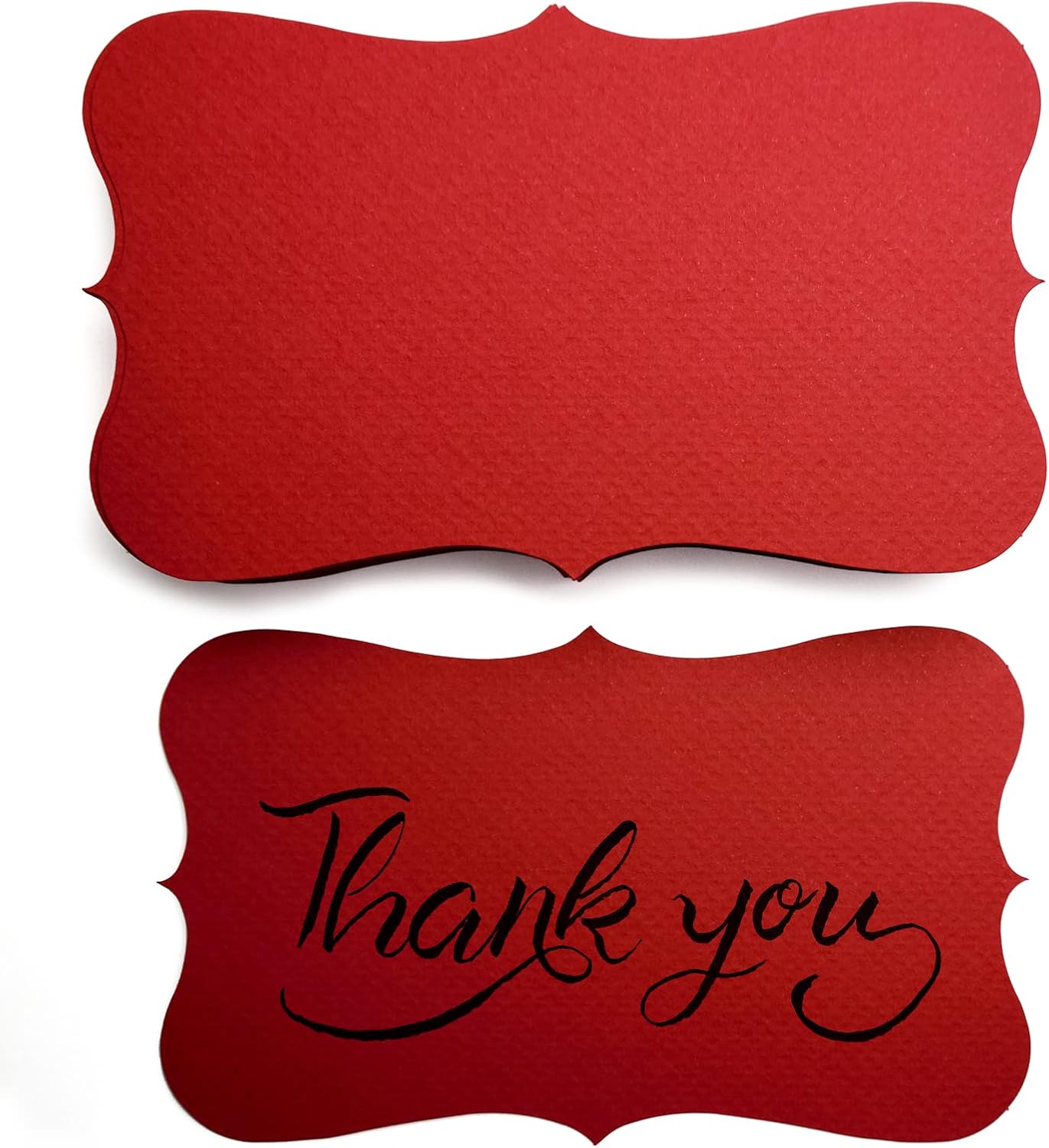 PPAPPAPPIYO 3x5 RED index card/Set of 72 Blank index cards 180gsm (RED)