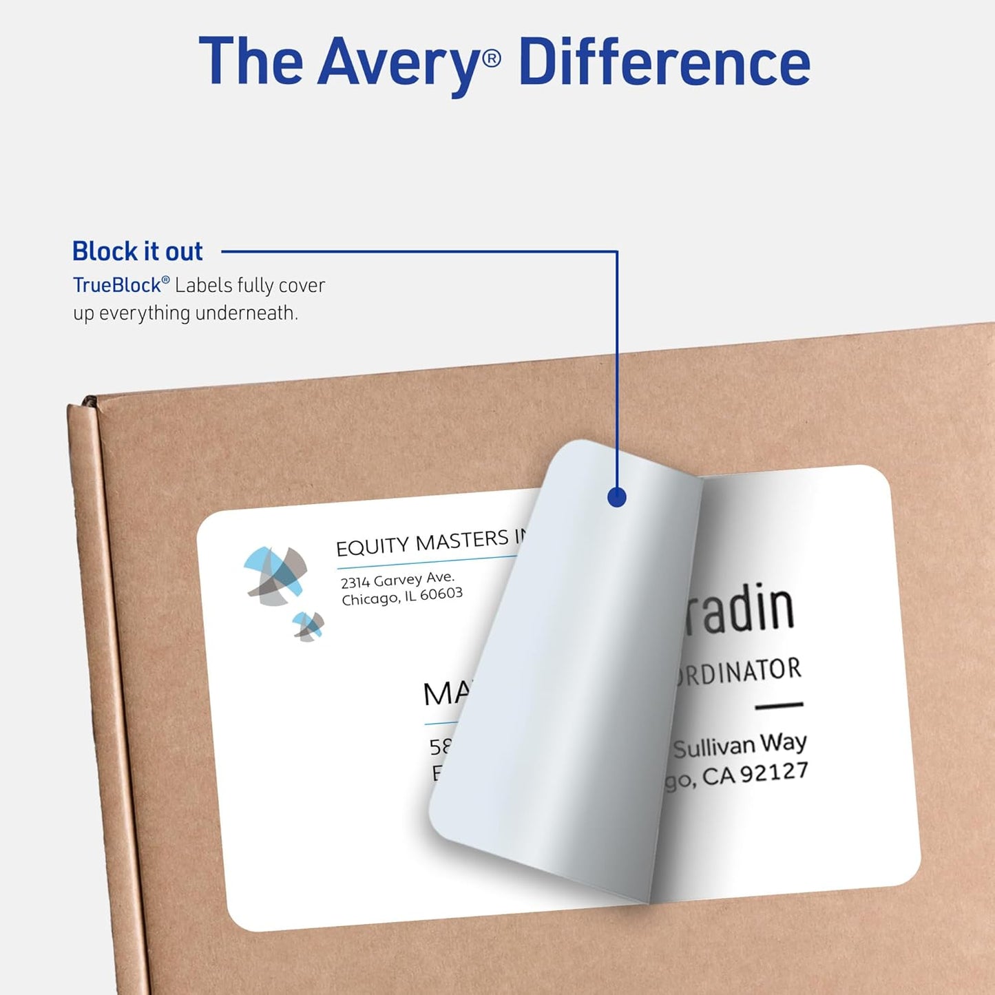 Avery Half-Sheet Printable Shipping Labels, 5.5" x 8.5" Customizable Stickers, White, 1,000 Blank Mailing Labels for Laser Printers, Great for Mailing, Shipping, Organizing, and More (95900)