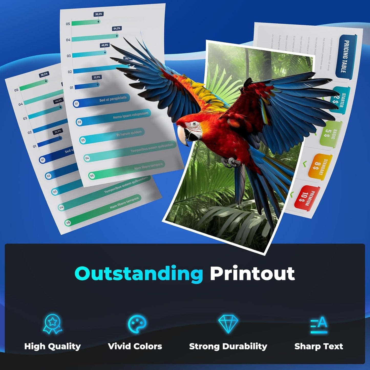 210X Toner Cartridges High Yield Compatible for HP 210X 210A Toner Color Laser jet Pro MFP 4301fdw MFP 4301fdn Compatible for Color Laser jet Pro 4201dw 4201dn MFP4301fdw MFP4301fdn (4 Pack with Chip)