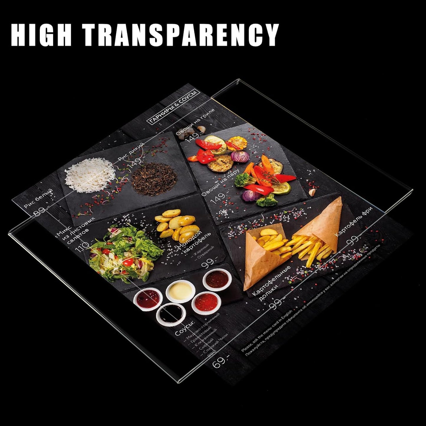 12pack 8.5 X 11 Wall Mount Acrylic Sign Holder with Tape, Clear Plastic Menu Holder, Unbreakable Table Sign Holder for Office, Restaurant, Store, School and Home Use with Notch