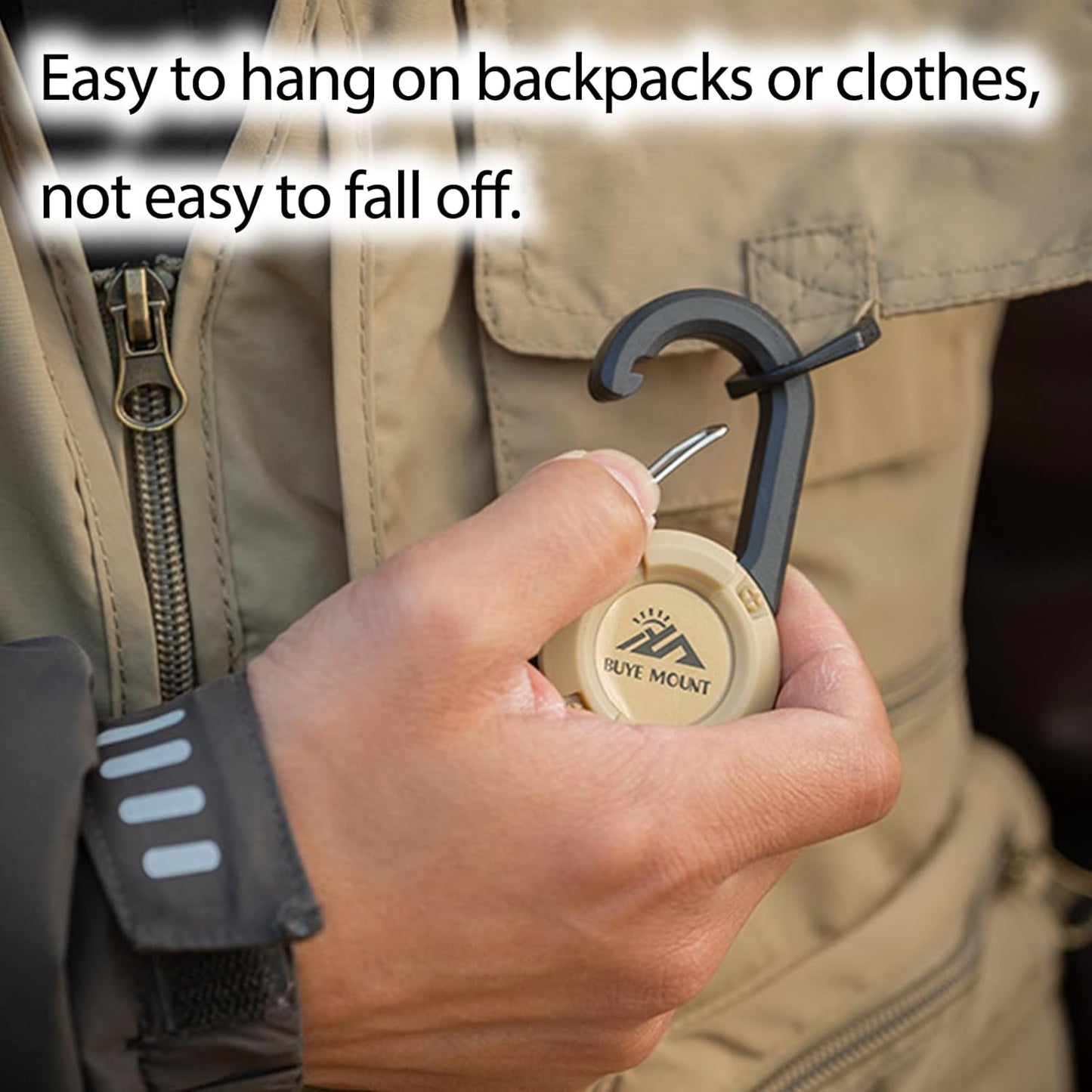 Retractable Keychain Heavy Duty, Multitool Carabiner Badge Holder, Retractable Keychain Clip Id Holder, Upgraded 58cm Stainless Steel Cord, Suitable for Men and Women Green