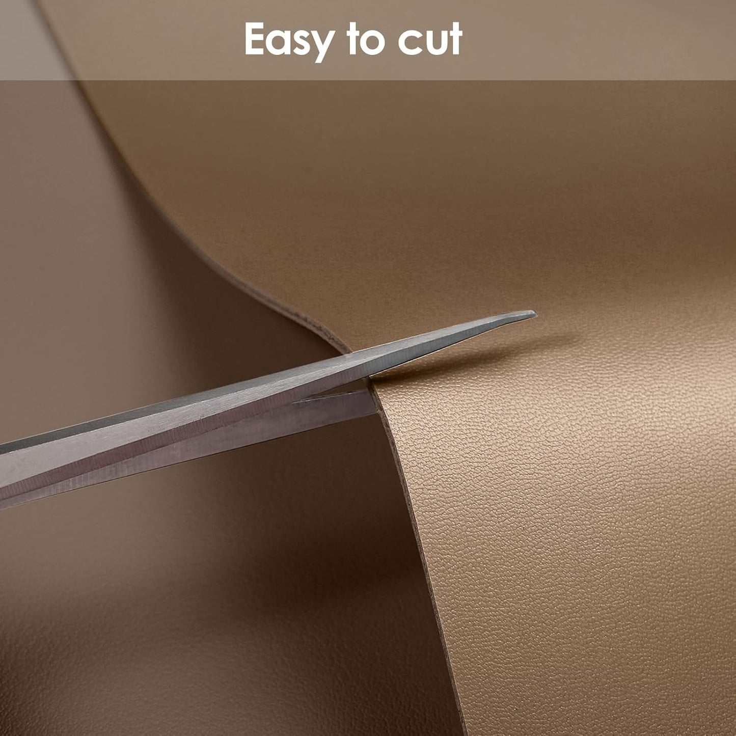 Leather Table Cover,1.8mm Thick,42x42 Inch Table Protector,Table Protector for Dining Room Table,Dining Table Cover,Table Cover Protector(Mud Color+Champagne Gold,42x42)