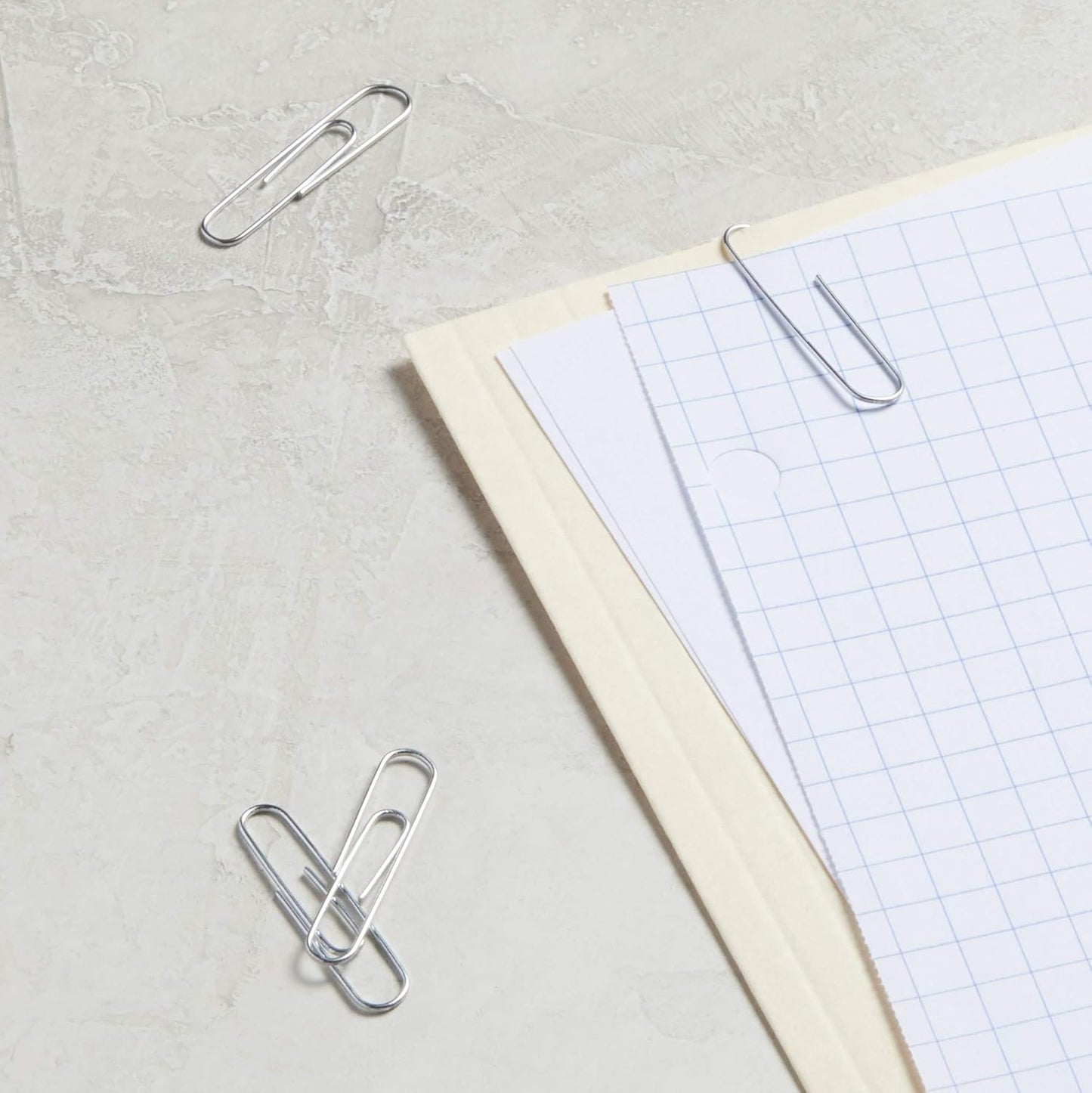 Amazon Basics Paper Clips, No. 1, Silver | Smooth | 1000 Count, Pack of 12