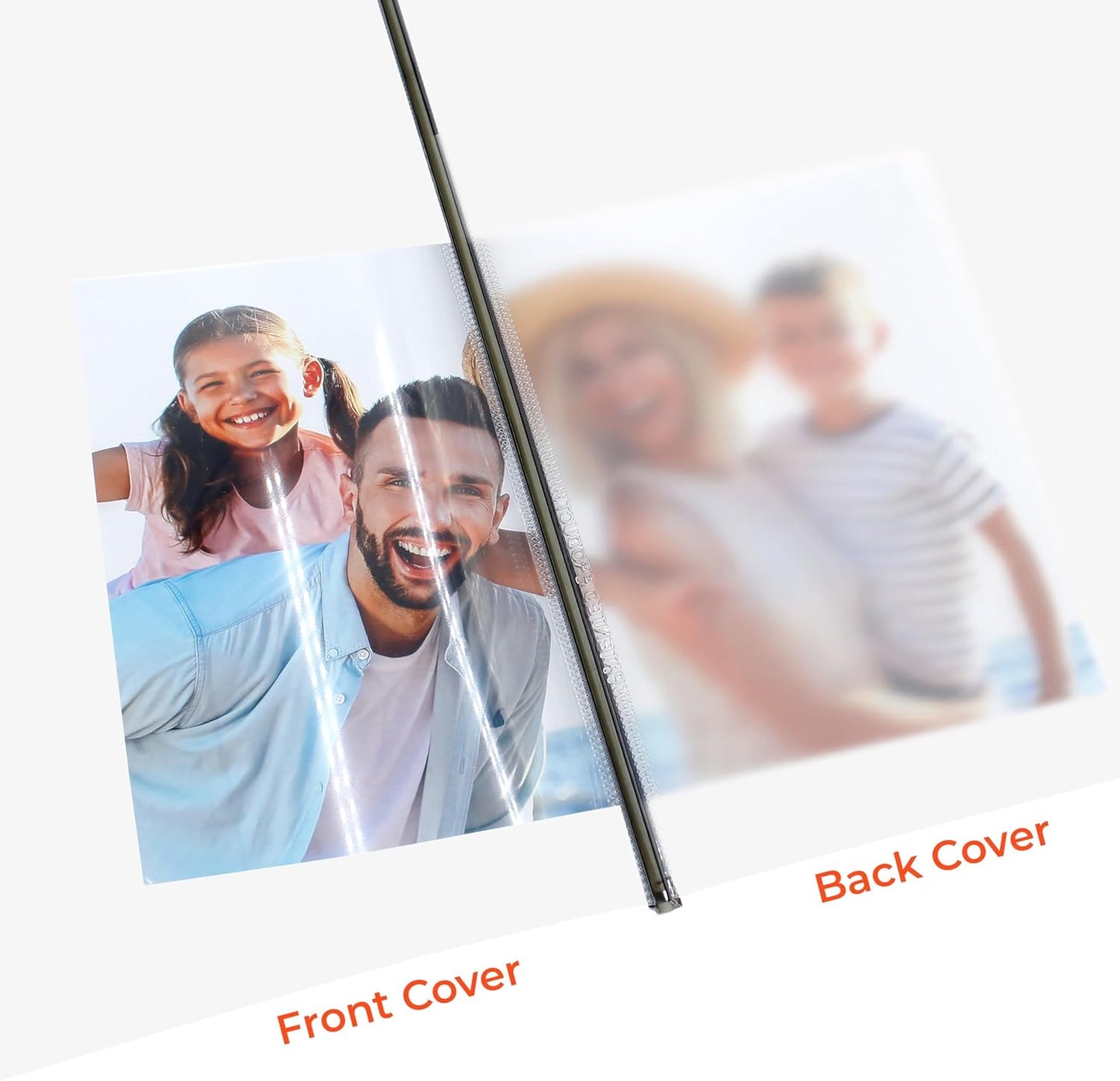 Thermal Binding Clear Covers with Steel Spine –for Thermal Binding Machines – Formerly Unibind – Used in Real Estate, Education and Various Businesses (Azur, 160 Sheets Max - 44/Box)