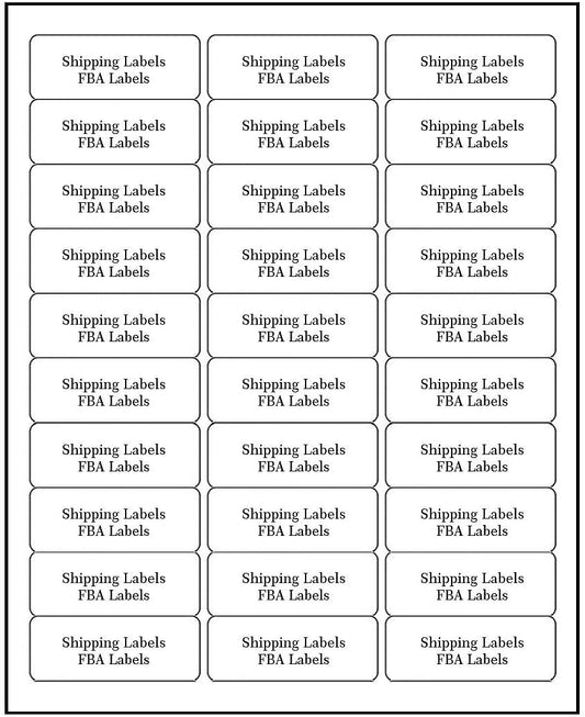 Address Labels for Inkjet Printers 1" x 2-5/8", Pack of 15000 Labels