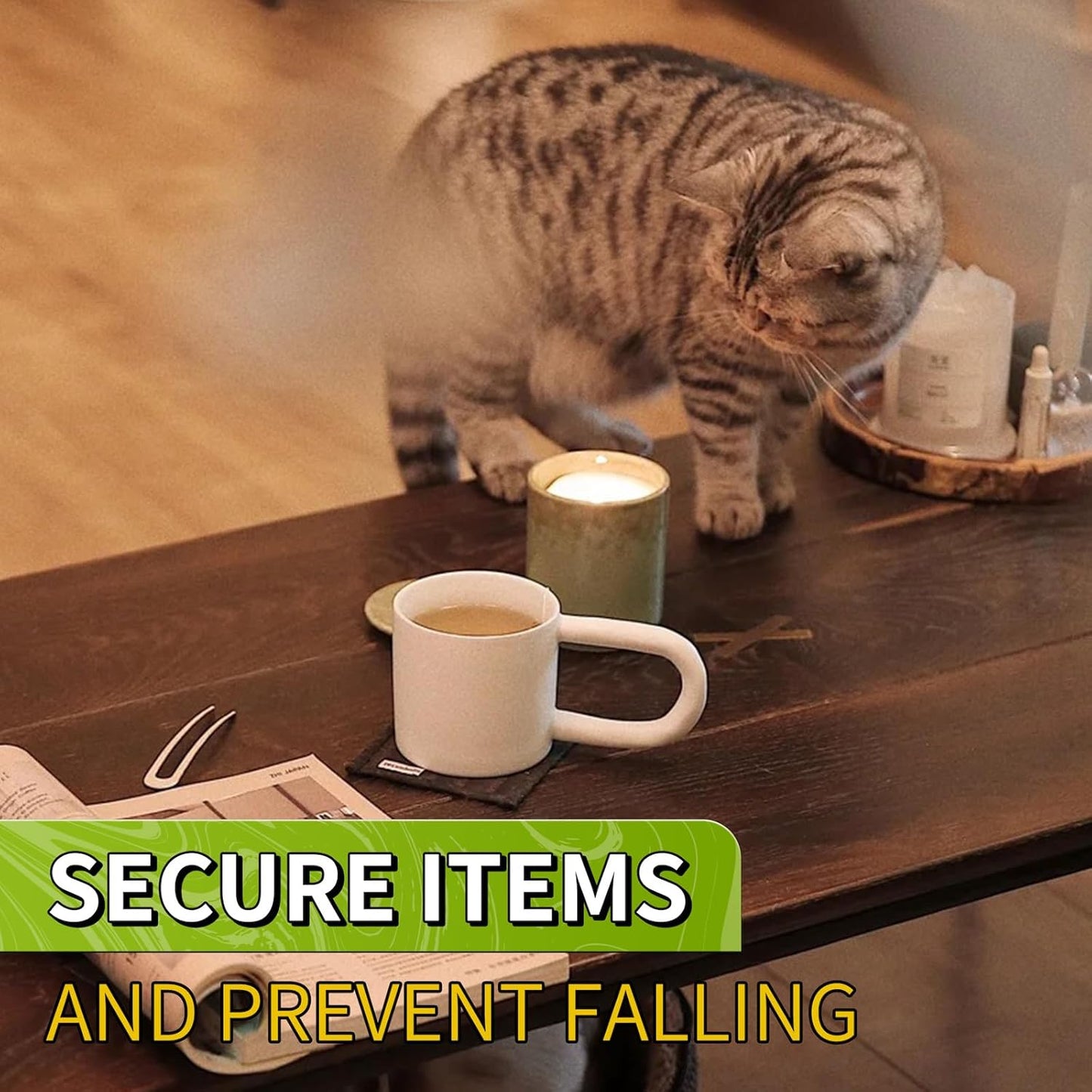 Piteno® 350Pcs Double Sided Adhesive Dots, 0.8" Clear Removable Sticky Adhesive Mounting Putty, Waterproof No Trace Dots Adhesive Putty for Poster Picture Festival Decoration Museum (20mm)