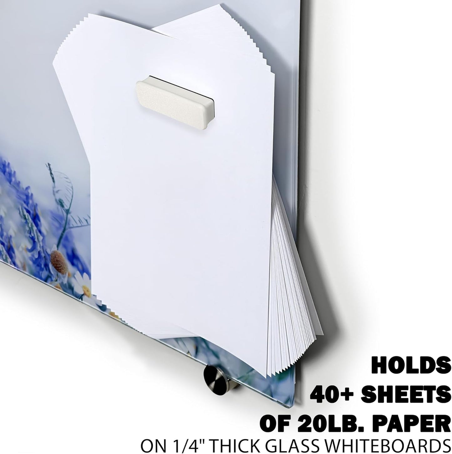 Glassboard Studio Mega Magnets - Neodymium - Heavy Duty, Colorful, Ergonomic, Ideal for Crafting, Quilting, and as Magnetic Knife Holders (2, Spring Green Bar)