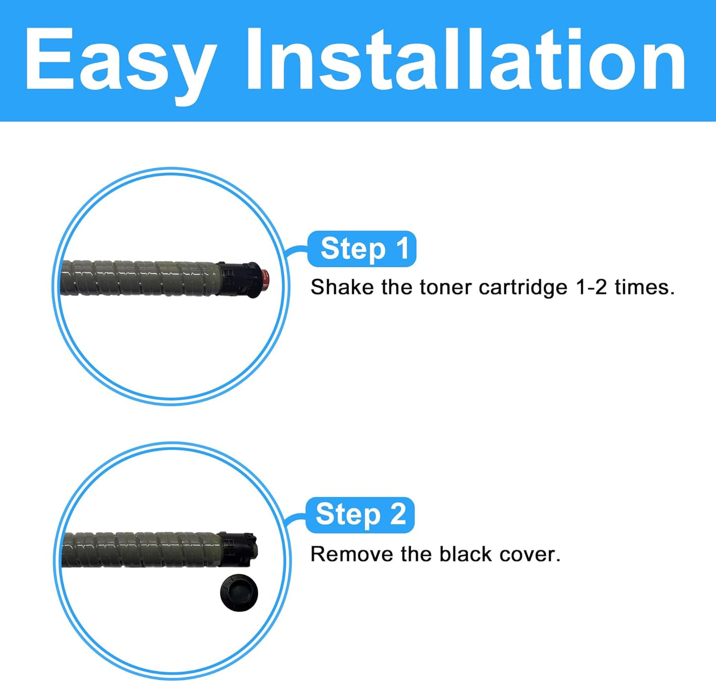 LCL Compatible Toner Cartridge Replacement for Ricoh 841850 MP C4503 C4504 C4504ex C5503 C5504 C6003 C6004 C6004ex Printer (1-Pack Yellow)