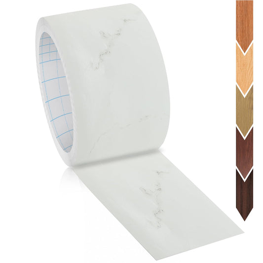 GSCIT Club Wood Grain Repair Tape, 2.4 inch X 100ft Self Adhesive Marble Grain Repair Patch for Tables, Chairs, Baseboards, Doors, Windows, Floors, Handicraft DIY.