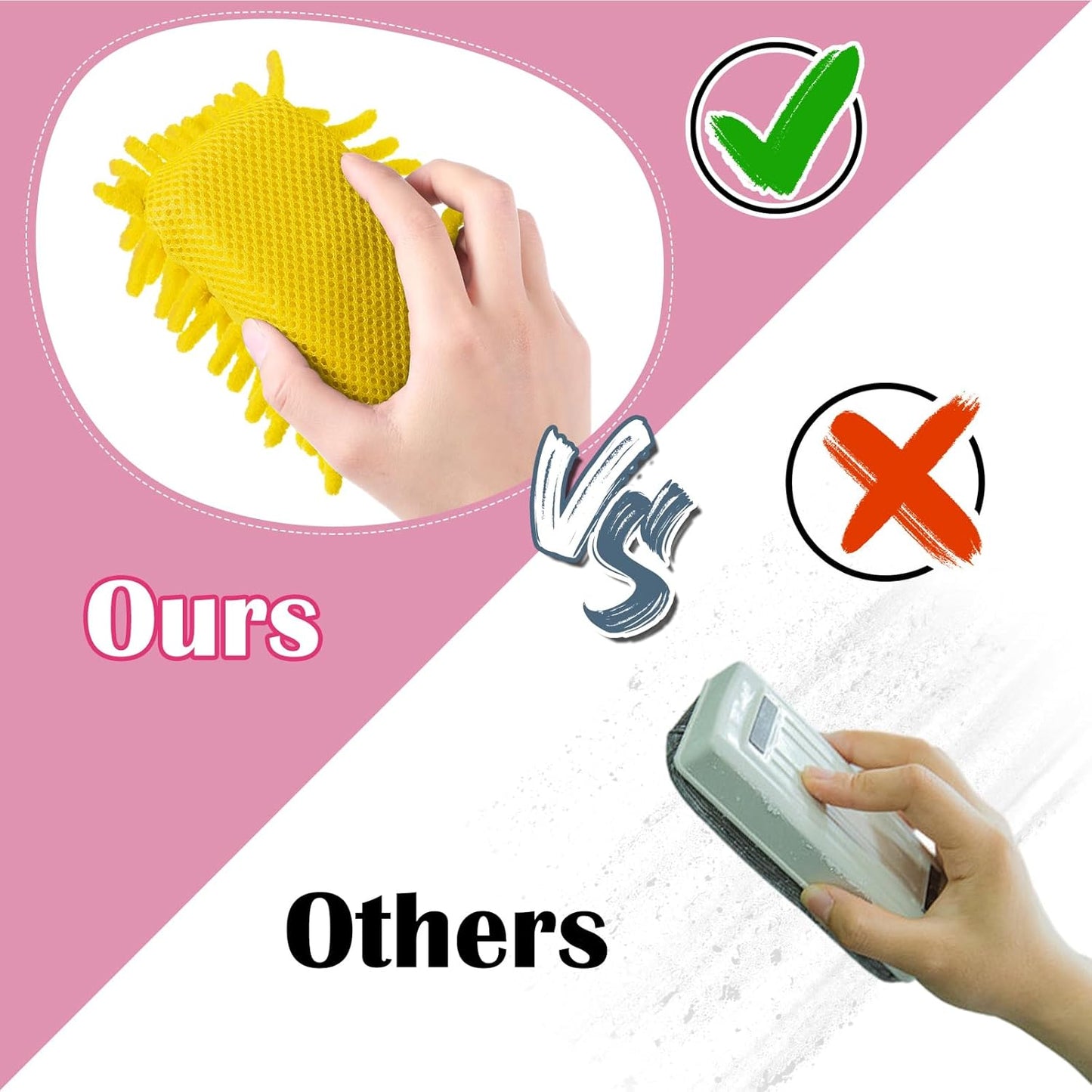 Sherr 24 Pcs Magnetic Whiteboard Eraser School Erase Erasers Microfiber Washable White Board Eraser for Chalk Classroom Home Office (Bright Colors)