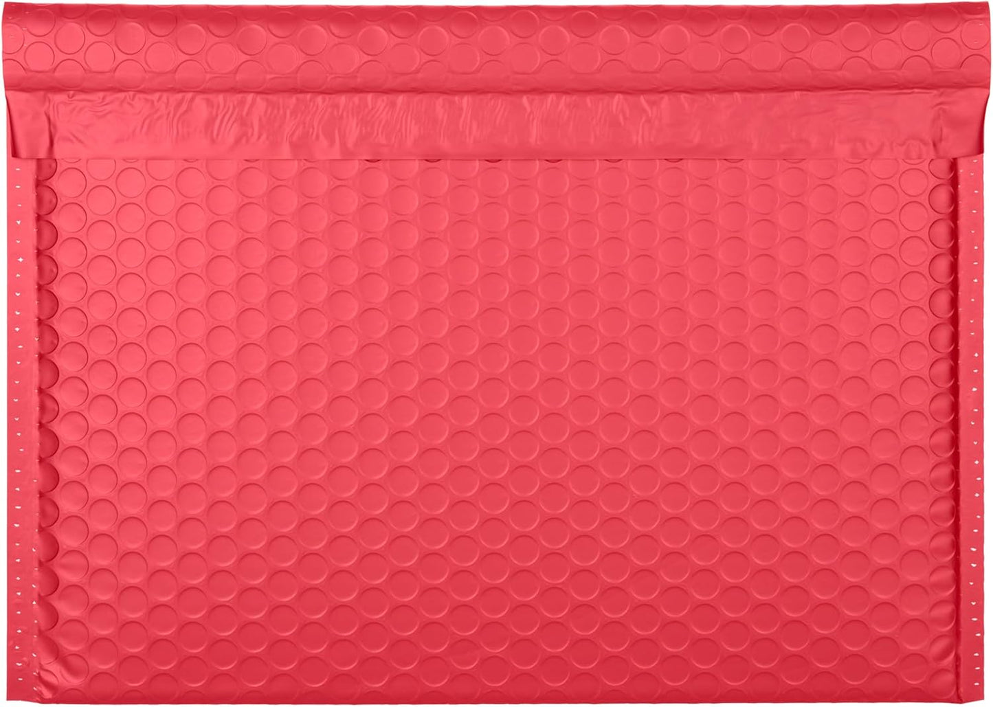 Red Side-Loading Bubble Mailers 12 x 9 Inches,Self-Seal Padded Mailing Envelopes, Pack of 27