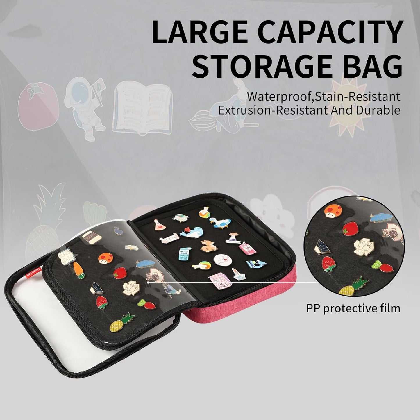 Pin Bag Pin Display Book