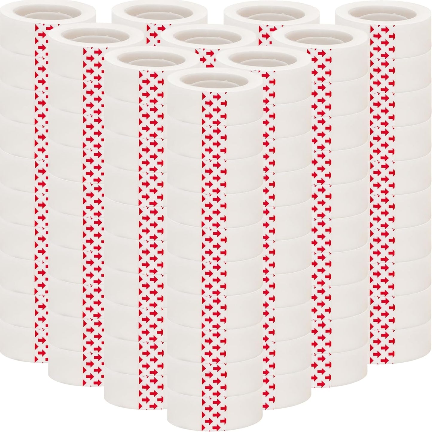 Beieverluck 96 Rolls Invisible Tape Refill 3/4 Inch X 1000 Inches Matte Tape for Dispenser Refill 1 Inch Core Magic Tape for Office Home School Supplies Correction Labeling Gift Wrapping Tape Roll