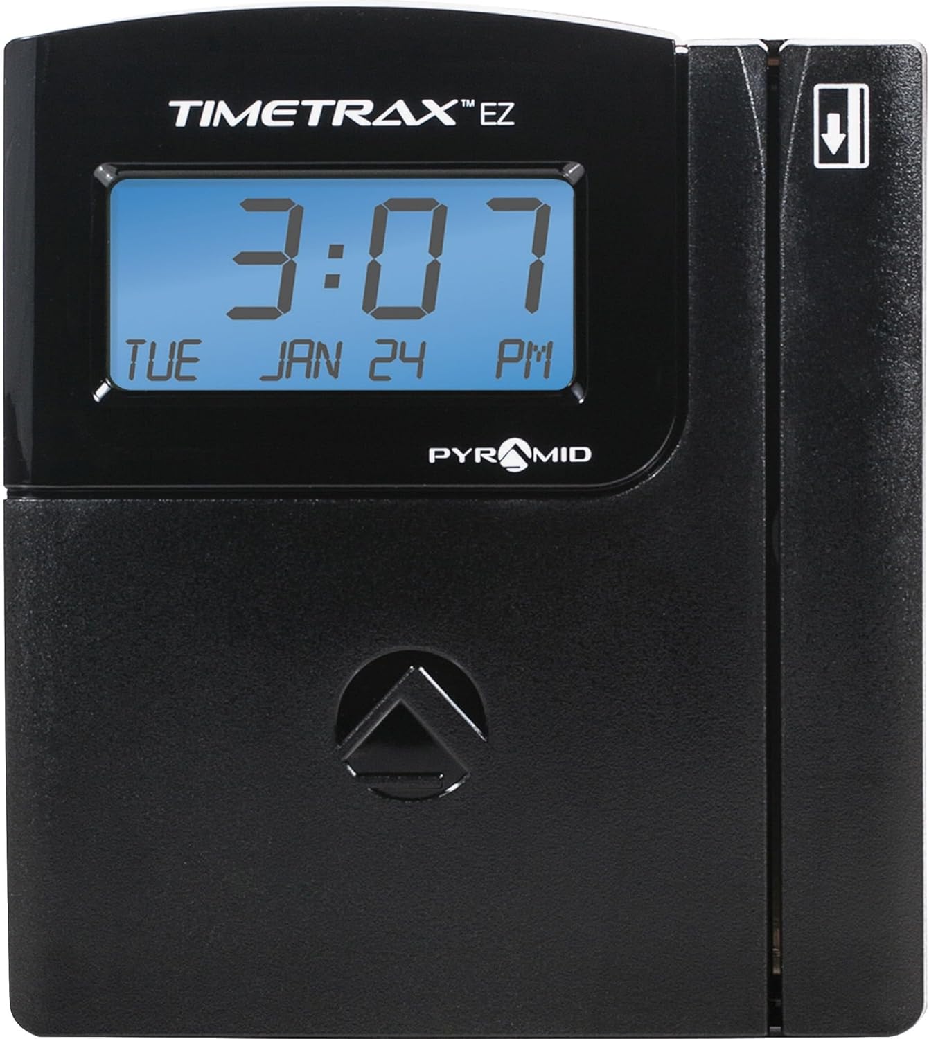 Pyramid Time Systems - TimeTrax Automated Swipe Card Time Clock System with Software Download [TTEZEK], Terminal, 50 Swipe Cards, Cables and Quick Start Guide - Made in The USA - Black