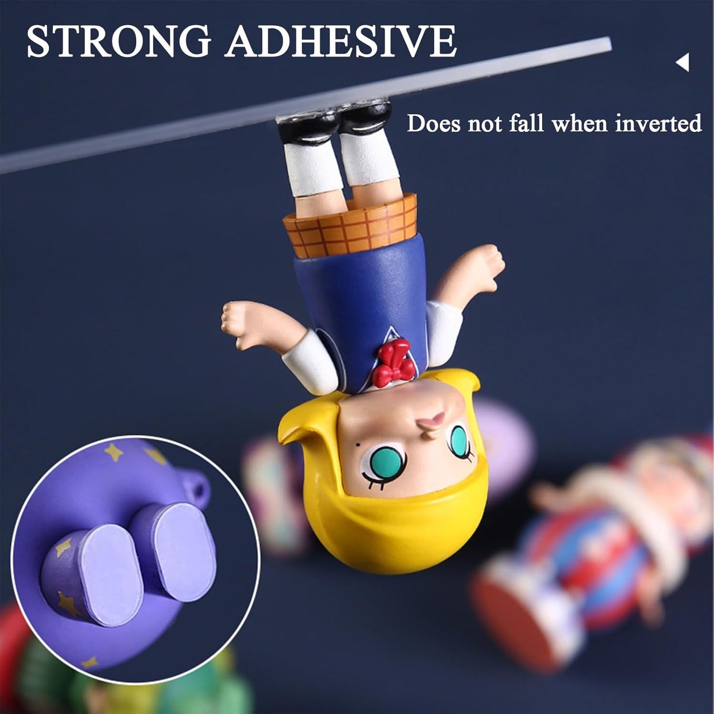 Adhesive Stick dots Two-Sided Sided Mounting Putty Stick Tack for Wall Hanging Crafts Balloons Festival Party Decorations,Clean Removable(0.59"*0.59"-150)