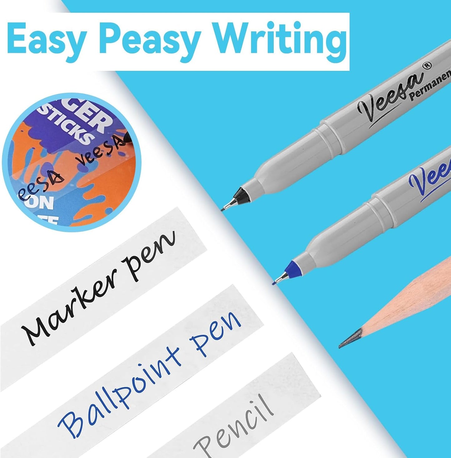 Invisible Tape Refill - Tear by Hand, 3/4'' X 1000'', 16 Rolls Gift Wrap Tape for Repairing, Back to School Supplies, Writable