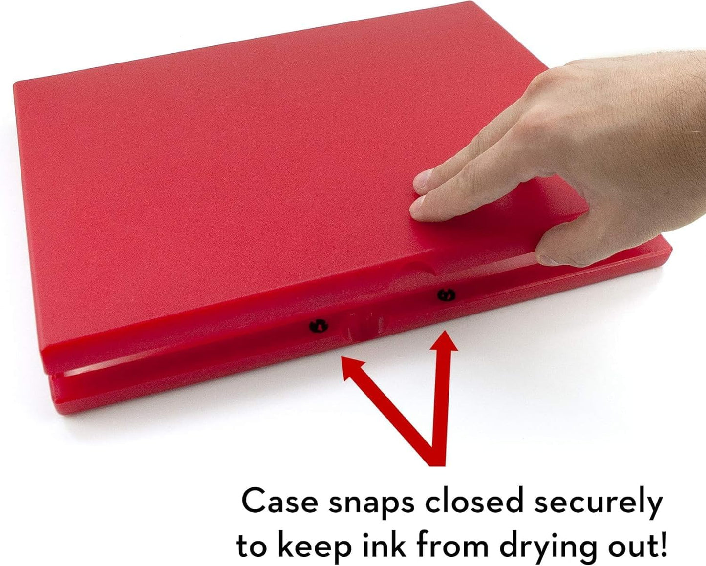 MaxMark Industrial Stamp Pad - Extra Large 9.25" x 12.25" Stamp Pad - Gray Ink